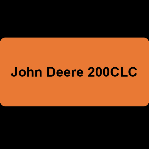 John Deere 200CLC